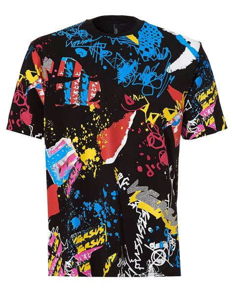 Versus Versace Graffiti T